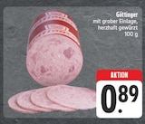 EDEKA Münchberg - Göttinger Angebot im Prospekt Göttinger bei EDEKA im Münchberg Prospekt für 0,89 €