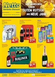 Netto Marken-Discount Prospekt "DER ORT, AN DEM DU IMMER AUSGEZEICHNETE PREISE FINDEST." für Bad Freienwalde, 6 Seiten, 30.12.2024 - 04.01.2025