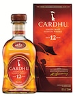 Single malt scotch whisky 12 ans 40° - CARDHU - Super U à Quimper Single malt scotch whisky 12 ans 40° - CARDHU en promo chez Super U Quimper à 28,99 €