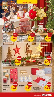 Weihnachtsdeko im aktuellen Penny Prospekt (Aachen) Weihnachtsdeko im Penny Prospekt "Wer günstig will, muss Penny." mit 46 Seiten (Aachen)