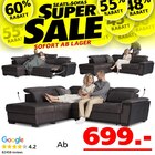 Aktuelle Ecksofa Angebote bei Seats and Sofas in Duisburg Aktuelles Edge Ecksofa Angebot bei Seats and Sofas in Duisburg ab 699,00 €