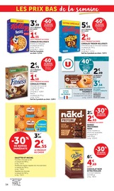 Promos Chocolat dans le catalogue "LES PRIX BAS de la semaine" de Hyper U Chocolat en promo dans le catalogue Hyper U à la page 34