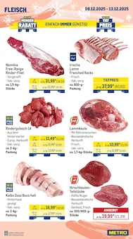 Rindfleisch im METRO Prospekt "Wochenangebote SCO + Gewinnspiel + Markets" mit 29 Seiten (Mainz)