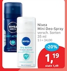 Mini Deo-Spray Angebote von Nivea bei budni Berlin für 1,19 €