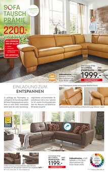 Sofa im Multipolster Prospekt "SOFA TAUSCH PRÄMIE" mit 26 Seiten (Paderborn)