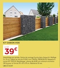 Gedimat Détrier - Promo Kit Gabion Vide Promo Kit Gabion Vide à 39,00 € dans le catalogue Gedimat à Détrier