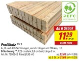 Profilholz von  im aktuellen toom Baumarkt Prospekt für 21,68 €
