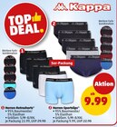 Herren-Retroshorts oder Herren-Sportslips im Angebot bei Penny in Freiburg Herren-Retroshorts oder Herren-Sportslips Angebote von Kappa bei Penny Freiburg für 9,99 €