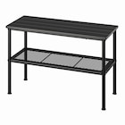 Bank mit Schuhablage schwarz im Angebot bei IKEA in Plauen Bank mit Schuhablage schwarz Angebote von NIPÅSEN bei IKEA Plauen für 29,99 €