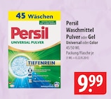 Waschmittel Pulver Universal im Angebot bei famila Nordost in Neustadt Waschmittel Pulver Universal Angebote von Persil bei famila Nordost Neustadt für 9,99 €