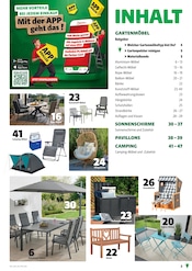 Aktueller Hagebaumarkt Prospekt mit Terrassenmöbel, "GARTENMÖBEL & CAMPING", Seite 3