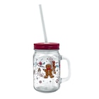 Verre + paille pain d'épice en promo à 1,99 € chez Carrefour Verre + paille pain d'épice dans le catalogue Carrefour