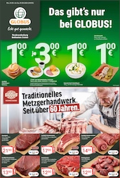 Aktueller GLOBUS Supermarkt Prospekt in Burg Stargard und Umgebung, "Aktuelle Angebote" mit 36 Seiten, 24.08.2026 - 29.08.2026