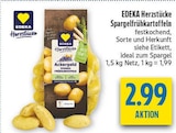 Ackergold Spargel-Frühkartoffeln Angebote von EDEKA Herzstücke bei diska Weiden für 2,99 €