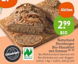 Naturland Herzberger Bio-Hausbrot mit Emmer im Angebot bei tegut in Fürth Naturland Herzberger Bio-Hausbrot mit Emmer Angebote von Herzberger bei tegut Fürth für 2,99 €