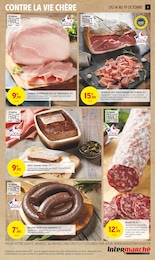 Prix et réduction Charcuterie dans le prospectus Intermarché en cours Offre Charcuterie dans le catalogue Intermarché du moment à la page 7