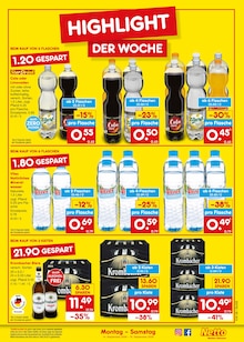 Wasser im aktuellen Netto Marken-Discount Prospekt (Bottrop) Wasser im Netto Marken-Discount Prospekt "Aktuelle Angebote" mit 71 Seiten (Bottrop)