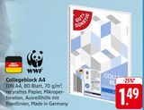 Collegeblock A4 im Angebot bei E center in Nürtingen Collegeblock A4 Angebote von GUT & GÜNSTIG bei E center Nürtingen für 1,49 €