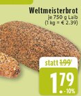 Weltmeisterbrot im Angebot bei EDEKA in Gütersloh Weltmeisterbrot Angebote bei EDEKA Gütersloh für 1,79 €