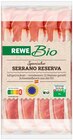 Serranoschinken von REWE Bio im aktuellen REWE Prospekt für 3,19 €