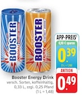 Energy Drink Original Angebote von Booster bei EDEKA Weinheim für 0,39 €
