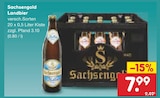 Aktuelles Sachsengold Landbier Angebot bei Netto Marken-Discount in Stendal (Hansestadt) ab 7,99 €