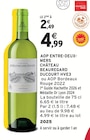 Intermarché Super La Gacilly - Promo AOP Entre-Deux-Mers Promo AOP Entre-Deux-Mers à 2,49 € dans le catalogue Intermarché Super à La Gacilly