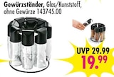 Gewürzständer für 19,99 € bei SB Möbel Boss im Angebot Gewürzständer im aktuellen SB Möbel Boss Prospekt