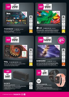 Catalogue Pulsat de la semaine "BLACK FRIDAY" avec 2 pages, valide du 10/11/2025 au 30/11/2025 pour Fontenay-le-Comté et alentours Prospectus Pulsat de la semaine "BLACK FRIDAY" avec 2 pages, valide du 10/11/2025 au 30/11/2025 pour Fontenay-le-Comté et alentours