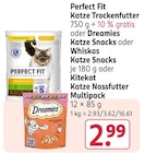 Katze Trockenfutter im Angebot bei Rossmann in Salzgitter Katze Trockenfutter Angebote von Perfect Fit bei Rossmann Salzgitter für 2,99 €