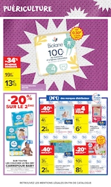 Couches en promo dans le catalogue Carrefour Market à la page 52