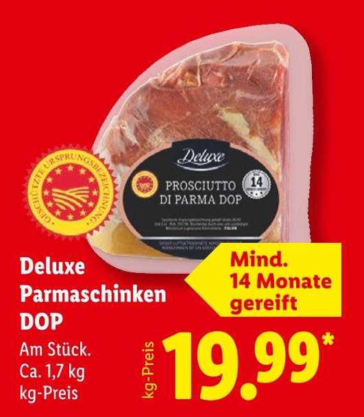 Parmaschinken DOP