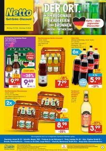 Netto Marken-Discount Prospekt DER ORT, AN DEM DU IMMER AUSGEZEICHNETE PREISE FINDEST. mit 2 Seiten