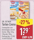 Torten-Creme im Angebot bei ALDI Nord in Stralsund Torten-Creme Angebote von Dr. Oetker bei ALDI Nord Stralsund für 1,29 €