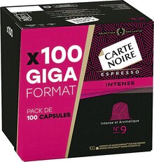 Géant Casino Guiclan - Capsules café Intense n° 9 Espresso Promo Capsules café Intense n° 9 Espresso dans le catalogue Géant Casino "Maxi lot, maxi éco" à Guiclan