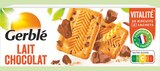 Biscuit Lait Chocolat - Gerblé en promo chez Intermarché Super Biscuit Lait Chocolat - Gerblé dans le catalogue Intermarché Super