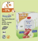 Bio Quetschbeutel Angebote von Beauty Baby bei Müller Remscheid für 1,95 €