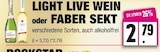 Light Live Wein Angebote von Faber bei E center Elmshorn für 2,79 €