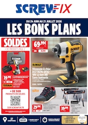 Promos Perceuse-Visseuse dans le catalogue "LES BONS PLANS" de Screwfix Perceuse-Visseuse en promo dans le catalogue Screwfix à la page 1