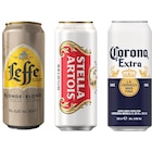 SUR TOUTES LES CANETTES 50CL - LEFFE, STELLA ARTOIS, CORONA, BUD, TRIPEL KARMELIET, KWAK ET HOEGAARDEN - Carrefour à Nîmes SUR TOUTES LES CANETTES 50CL - LEFFE, STELLA ARTOIS, CORONA, BUD, TRIPEL KARMELIET, KWAK ET HOEGAARDEN en promo chez Carrefour Nîmes