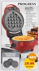 3-in-1-Mini-Waffeleisen im Penny-Markt Prospekt 3-in-1-Mini-Waffeleisen von Progress im aktuellen Penny-Markt Prospekt für 19,99 €
