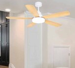 Ventilateur de plafond avec éclairage LED Marga 40 W, en métal et plastique, Ø 92 cm en promo chez Castorama Toulouse à 79,90 €