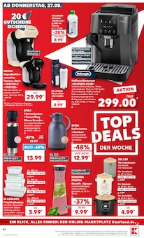 Kaffeevollautomat im Kaufland Prospekt "Hier bin ich richtig" mit 71 Seiten (Leipzig)
