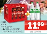 Aktuelles Coca Cola Angebot bei Getränke Oase in Dortmund ab 11,99 €