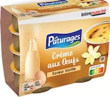 Crème aux oeufs saveur vanille - PÂTURAGES en promo chez Intermarché Hyper Crème aux oeufs saveur vanille - PÂTURAGES dans le catalogue Intermarché Hyper