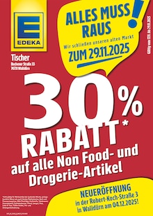 Aktueller EDEKA Prospekt "Wir lieben Lebensmittel!" Seite 2 von 30 Seiten für Walldürn