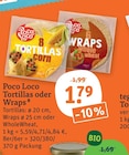 Tortillas oder Wraps von Poco Loco im aktuellen tegut Prospekt für 1,79 €