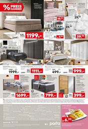 Aktueller porta Möbel Prospekt mit Schlafzimmer, "Besser gleich zu porta", Seite 4