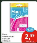Interdentalbürsten von Mara expert im aktuellen budni Prospekt