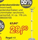 Garderobenständer im Angebot bei Opti-Megastore in Suhl Garderobenständer Angebote bei Opti-Megastore Suhl für 29,90 €
